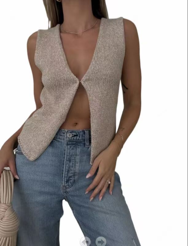 Top gilet sans manches "Cassy"