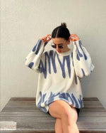 Charger l&#39;image dans la galerie, Pull tie and dye  &quot;Céline&quot; 4 coloris
